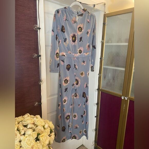 No.6 Store NYC 100% silk jumpsuit, size M - Picture 5 of 9